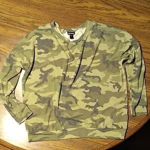 Long sleeved sweatshirt